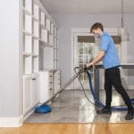 Commercial Luxury Vinyl Tile Cleaning